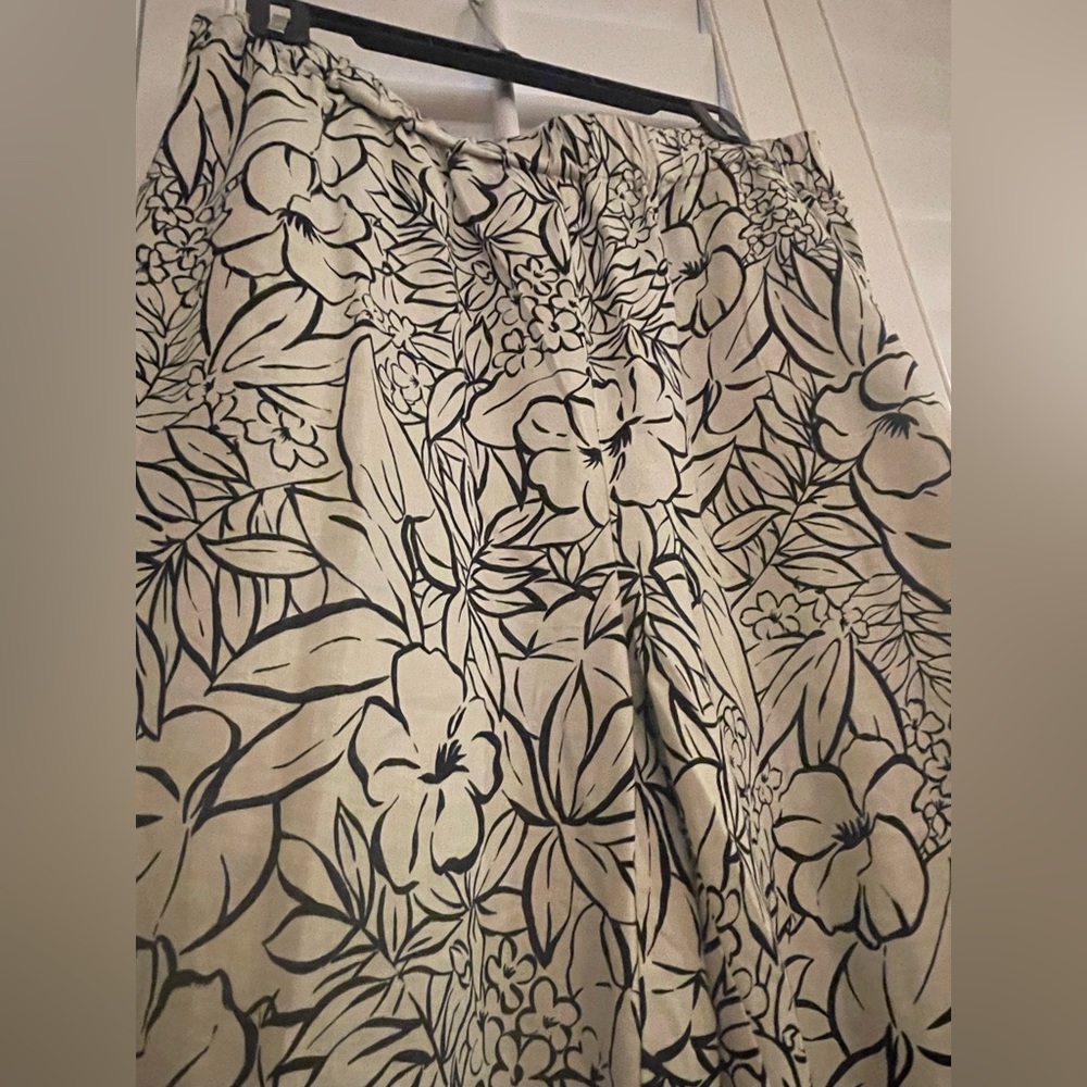 Brixton Indo Linen Wide Leg Pant - Women's With Pockets! - Picture 3 of 8